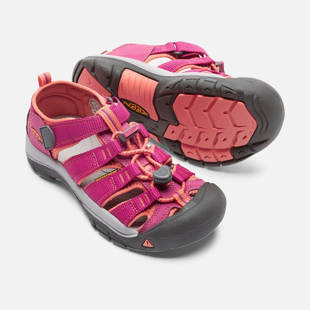 Sandalias Keen Mexico Rosas/Coral - Niños Newport H2 - KU8527963